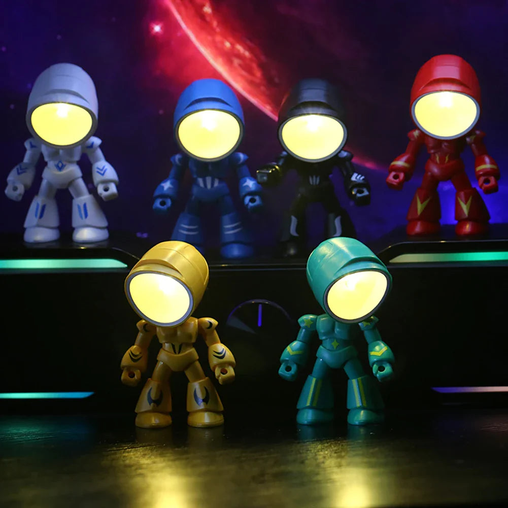 AdorableBot - roztomilá stolová lampa s robotom