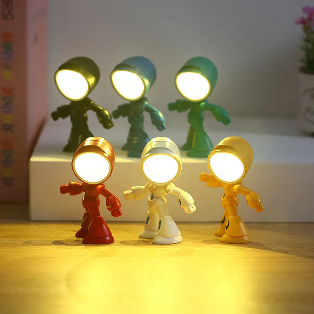 AdorableBot - roztomilá stolová lampa s robotom