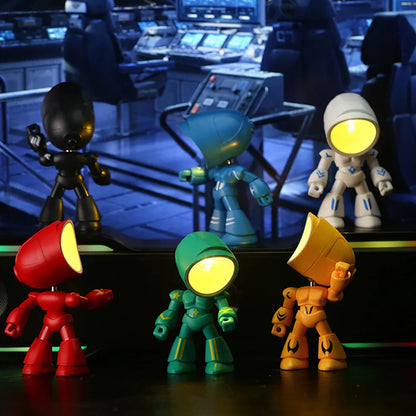 AdorableBot - roztomilá stolová lampa s robotom