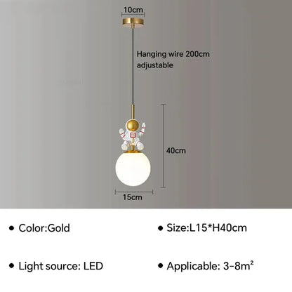 AstroCraft - Lampa astronauta