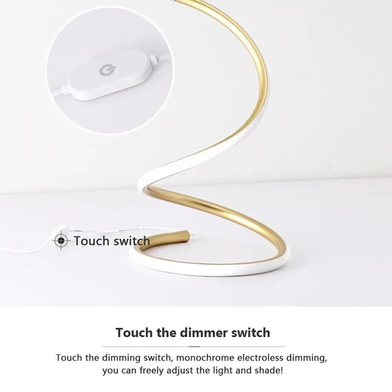 GlowStream - Moderná stolová LED lampa