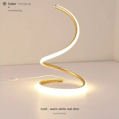 GlowStream - Moderná stolová LED lampa