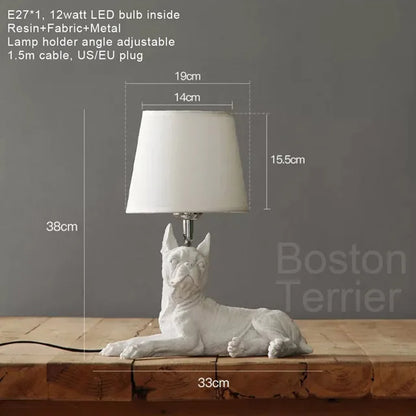 PupArt - stolová lampa Art Deco Puppy