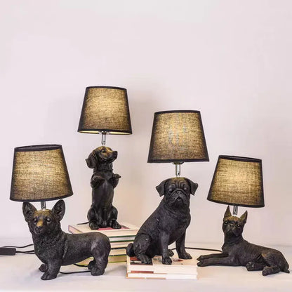 PupArt - stolová lampa Art Deco Puppy