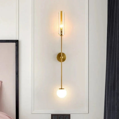AiselLuxe - Severské LED svietidlo zo skla