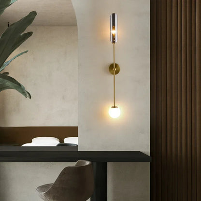 AiselLuxe - Severské LED svietidlo zo skla