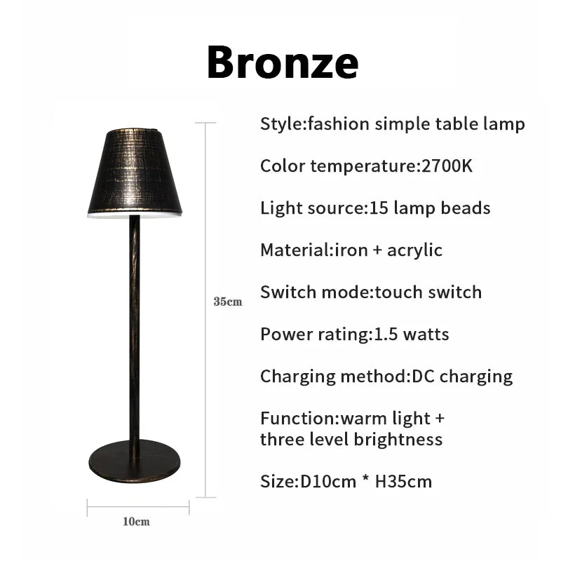 LumiFree - Stolná lampa Cordlesstable