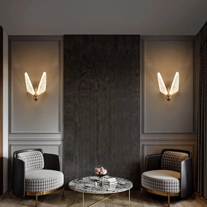 TimberLuxe - Nástenné svietidlá Butterfly