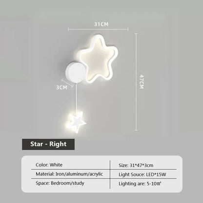 CloudStar - Nástenná dekorácia do interiéru