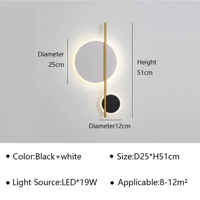 ZenithBeam - Moderné LED nástenné svietidlo