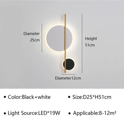 ZenithBeam - Moderné LED nástenné svietidlo