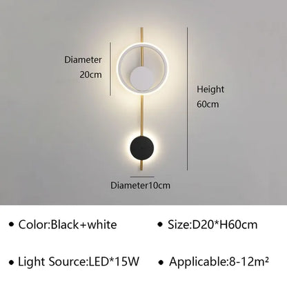 ZenithBeam - Moderné LED nástenné svietidlo