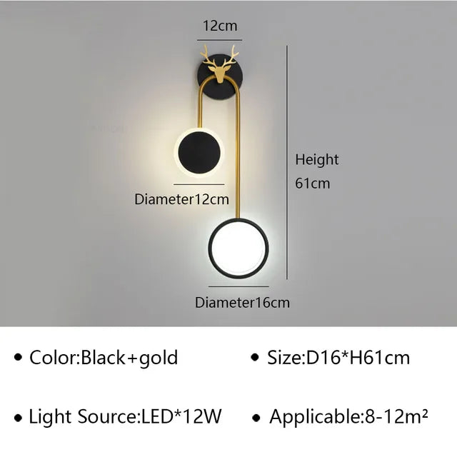 ZenithBeam - Moderné LED nástenné svietidlo
