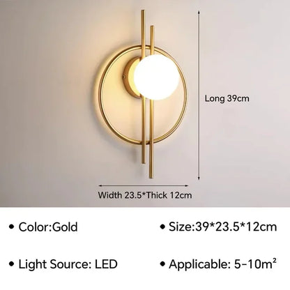StylishLumina - Moderné LED nástenné svietidlo