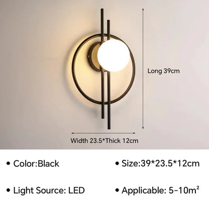 StylishLumina - Moderné LED nástenné svietidlo