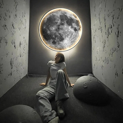 LunaLux - nástenné svietidlo LED Moon
