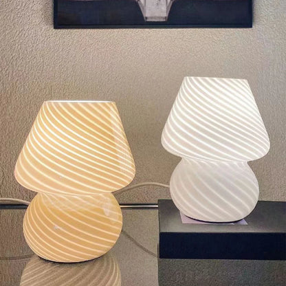 ZenGlow - Sklenená stolová lampa