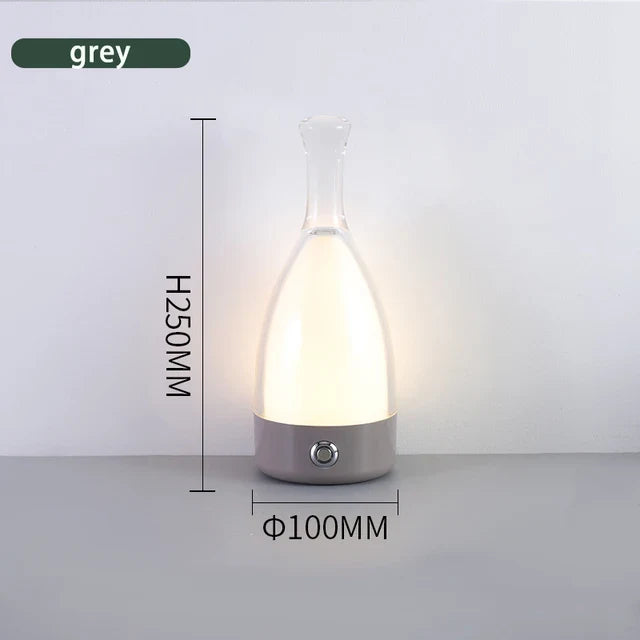 MixologyLumiere - dizajn stolovej lampy na fľaše