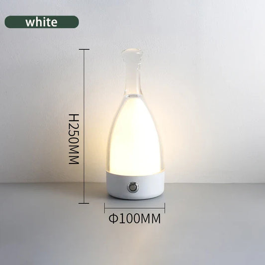 Bottle Glow - Stolná lampa na barovú fľašu