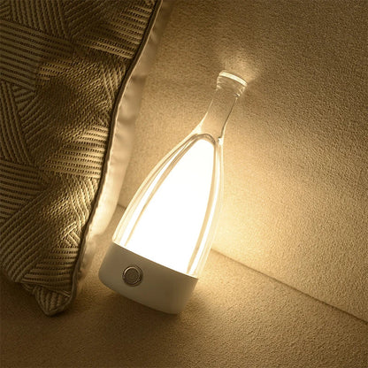 Bottle Glow - Stolná lampa na barovú fľašu
