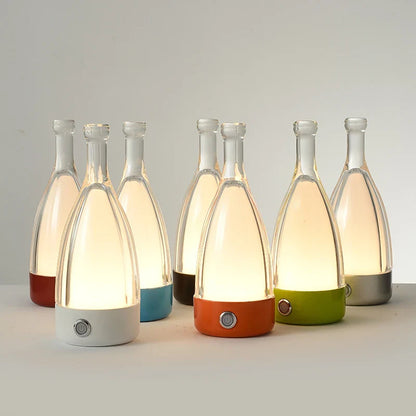 Bottle Glow - Stolná lampa na barovú fľašu