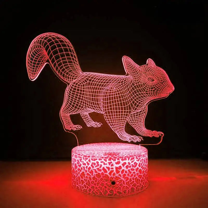 3DCozy - Nočná lampa Fox