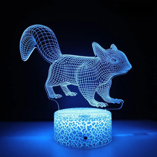 3DCozy - Nočná lampa Fox