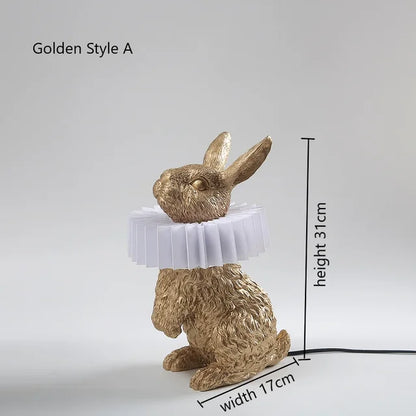 BunnyScarf - Svietidlá na králika z živice