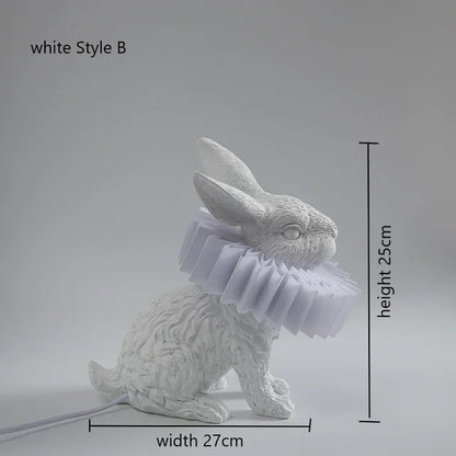 BunnyScarf - Svietidlá na králika z živice