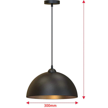 DomeGlow - Závesné svetlo Dome Shade
