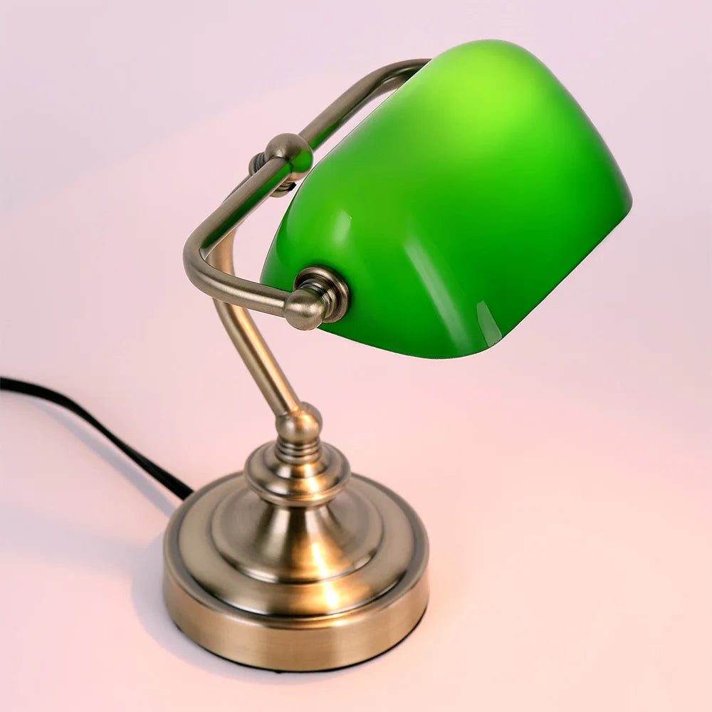 NostalGlow - Retro mini stolná lampa