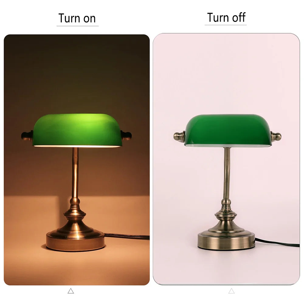 NostalGlow - Retro mini stolná lampa