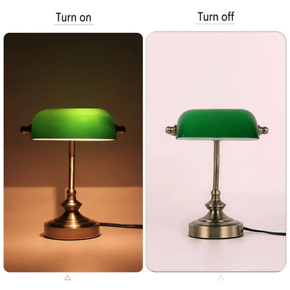 NostalGlow - Retro mini stolná lampa
