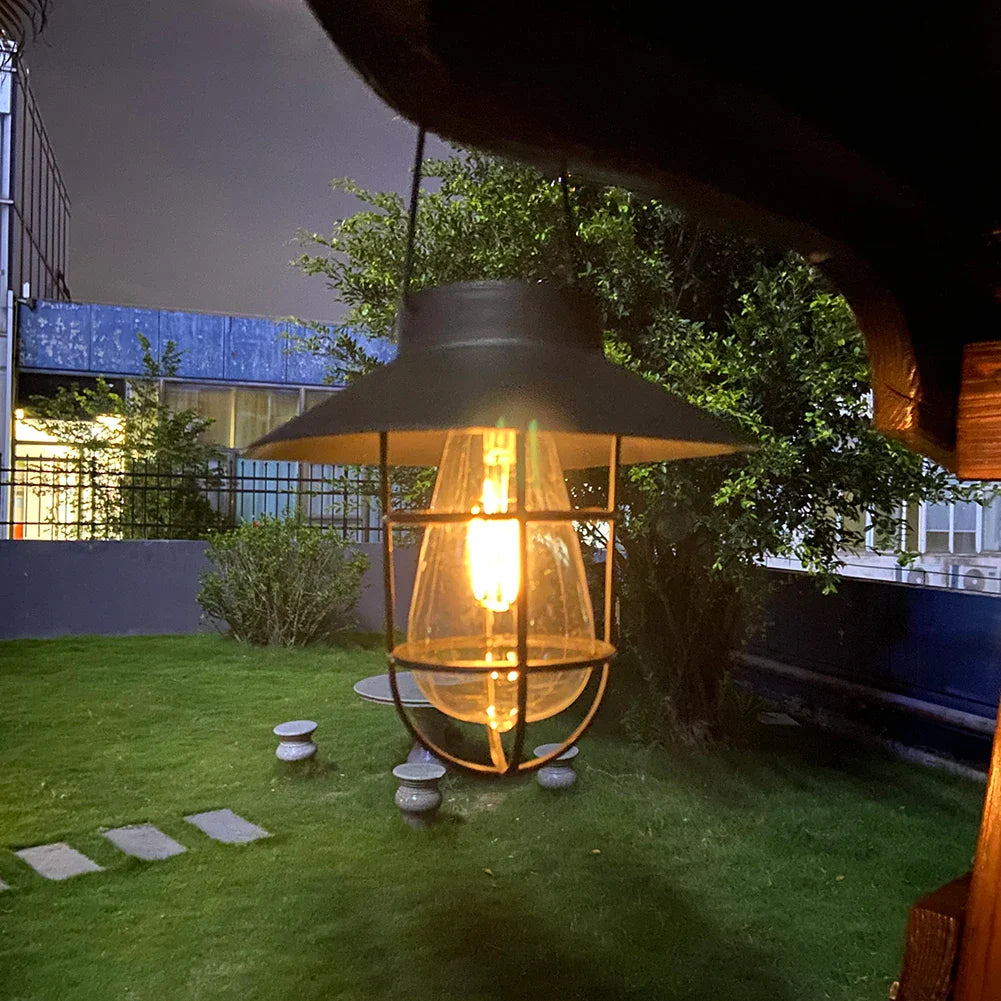 FestiveFirefly - Retro solárny lampáš