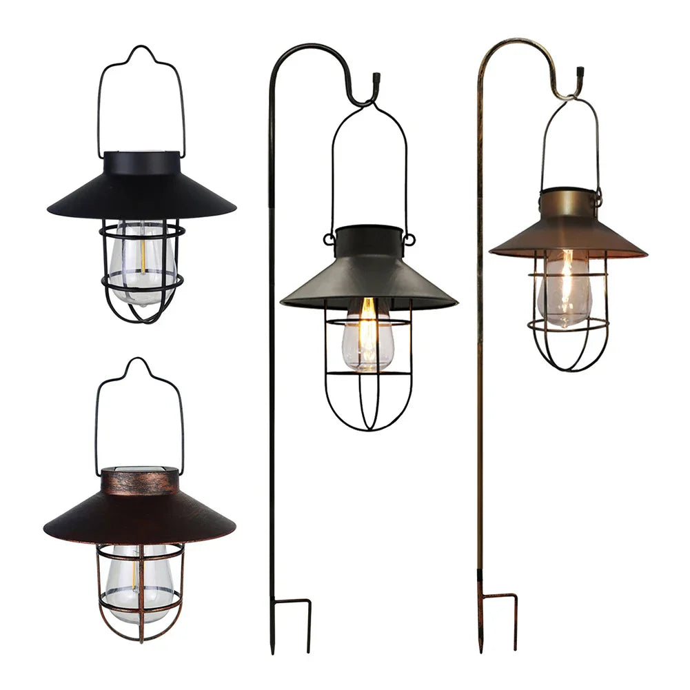 FestiveFirefly - Retro solárny lampáš