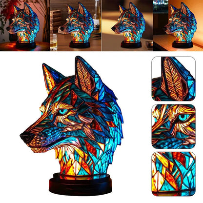 AnimalLustre | Zvieracia vitrážová lampa
