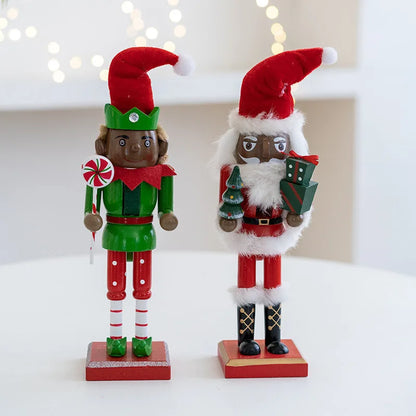 TinySentinel | Elf Nutcracker Soldier Drevené ozdoby