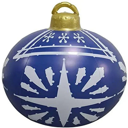 OutdoorOrnament | Obrovská nafukovacia PVC vianočná ozdoba