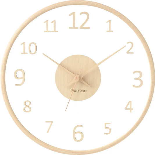 ClarityTime | Priehľadné sklenené nástenné hodiny