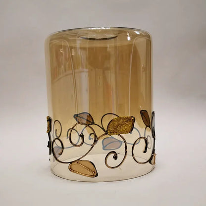 VintageGlass | Závesná lampa sklenené vintage tienidlo