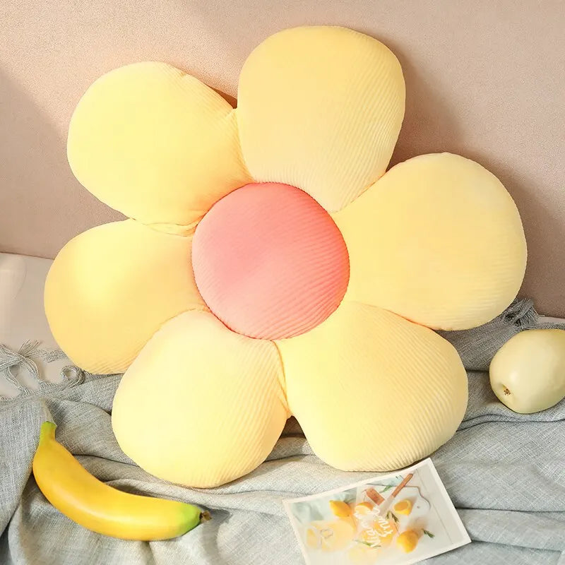 PetalSplash | Kvetinový plyšový vankúš
