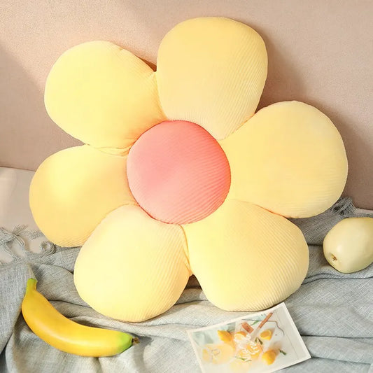 PetalSplash | Kvetinový plyšový vankúš