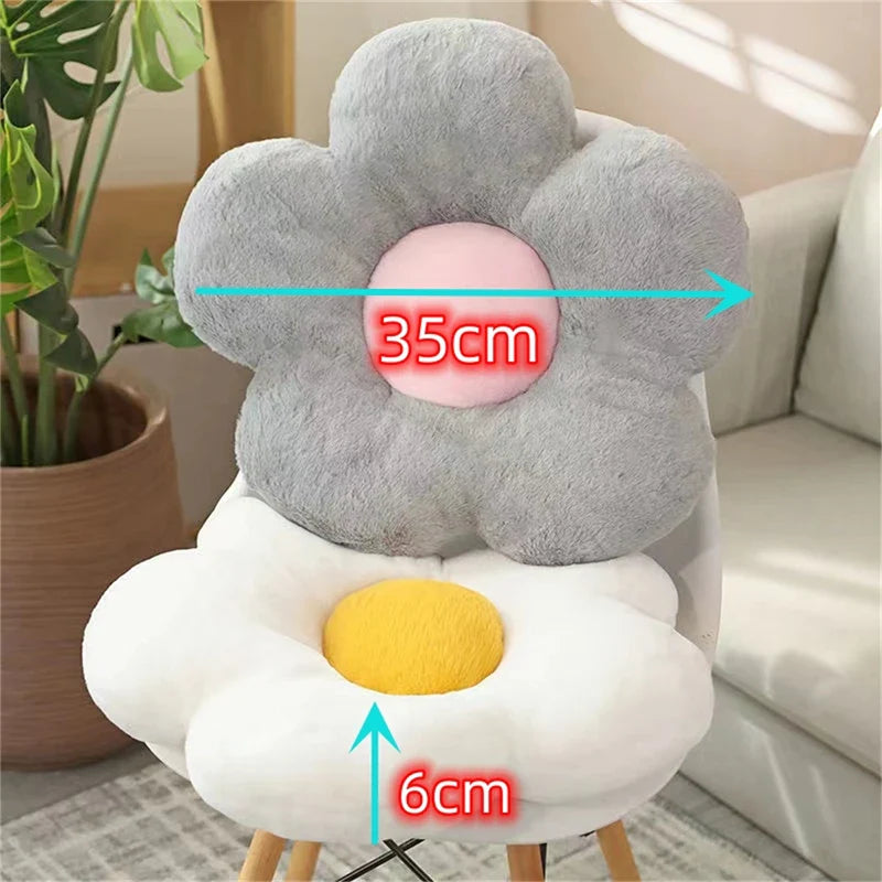 FlowerCloud | Plyšový dekoračný vankúš