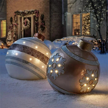 OutdoorOrnament | Obrovská nafukovacia PVC vianočná ozdoba