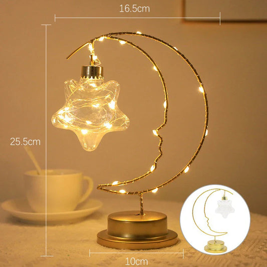 AstralGlow | Nočná LED stolová lampa