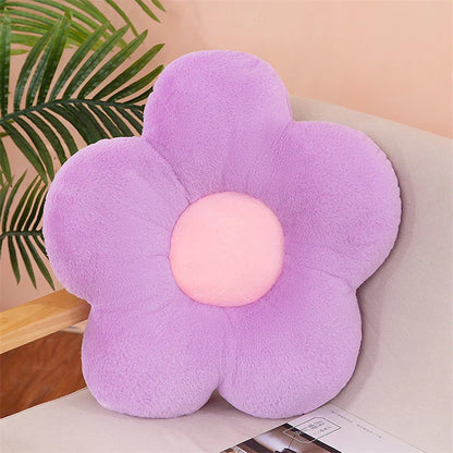 FlowerCloud | Plyšový dekoračný vankúš