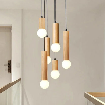 NatureGloss | Minimalistická závesná lampa z prírodného dreva