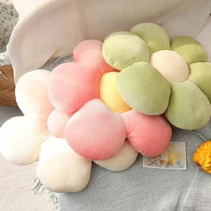 PetalSplash | Kvetinový plyšový vankúš