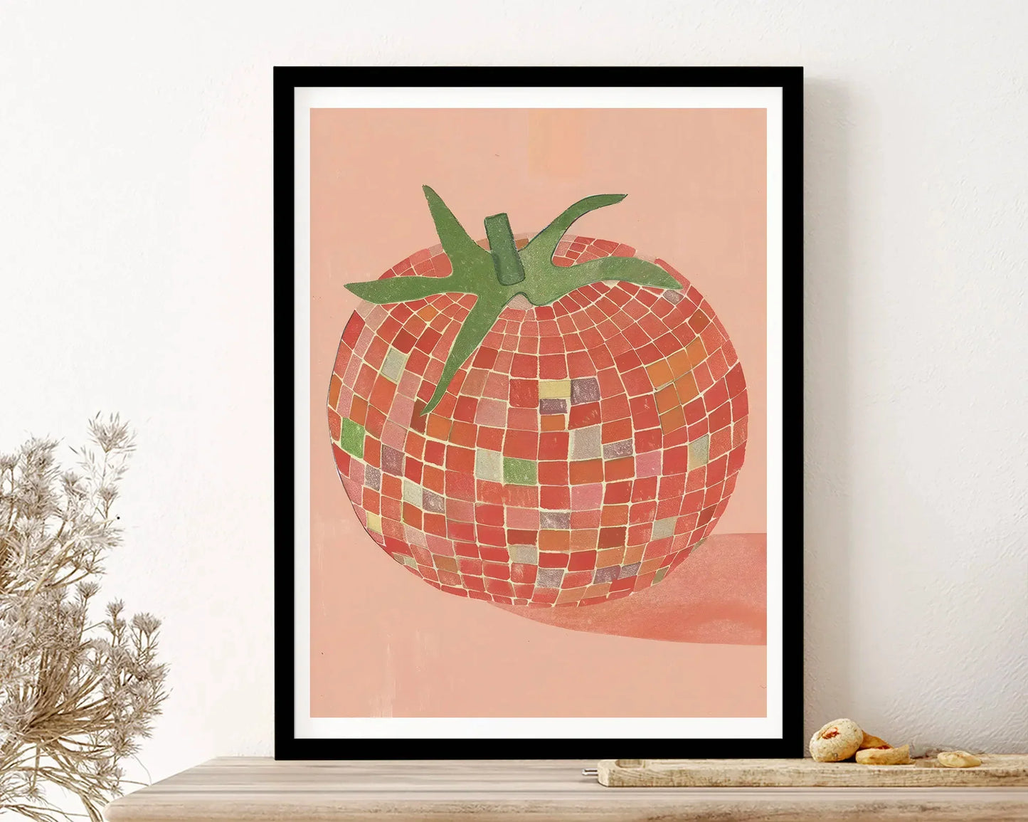 DiscoBerry | Disco Strawberry Umelecký nástenný plagát