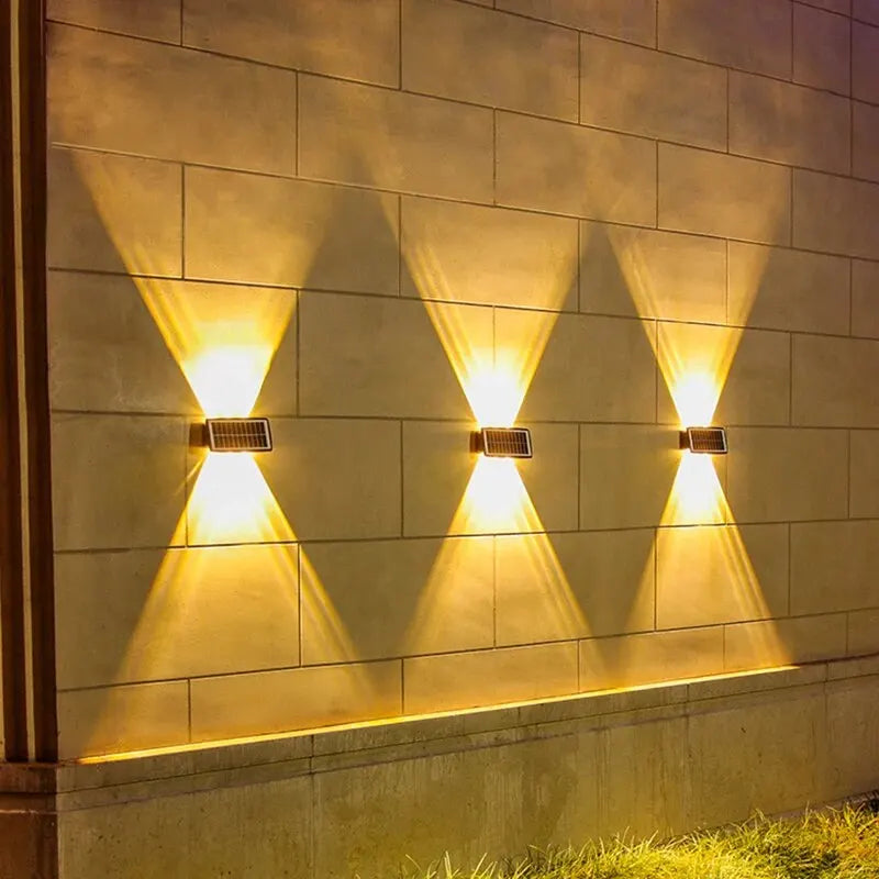 SolarStream - Nástenné svietidlo LED so solárnym napájaním